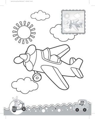 Vehicles- It's Colour time with Stickers