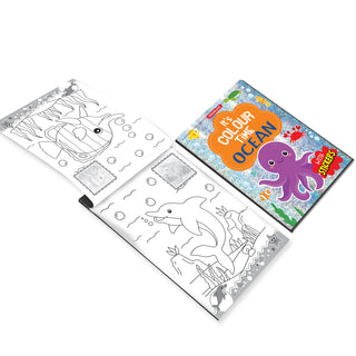 It's Colour Time Books Pack- A Pack of 4 Books  :  Children Drawing, Painting & Colouring Book for Kid