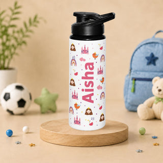 Personalized Water Bottle for Kids - Princess (PREPAID ONLY)
