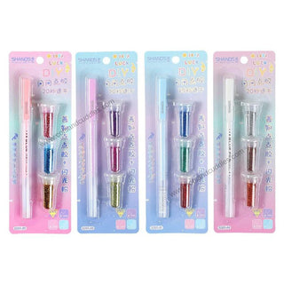 Sparkling Creativity: Glue Pen with 3 Glitter Colors for Kids