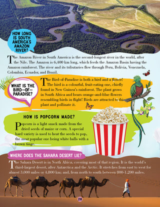 Nature Encyclopedia for Children Age 5 - 15 Years- All About Trivia Questions and Answers