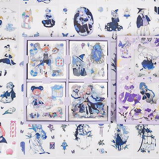 Cute DIY Girls Home Food and Other Accessories Theme Stickers for Art & Craft (Pack of 100)
