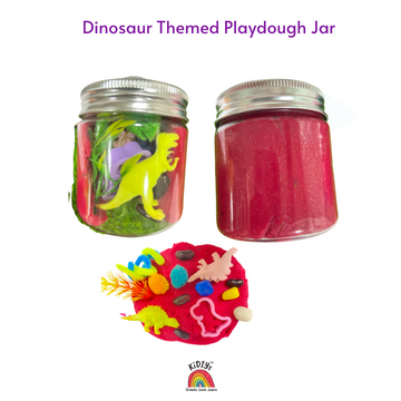 Dinosaur Playdough Curiosity Jar