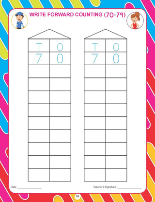 Kindergarten Maths Work Book