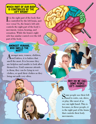 Human Body Encyclopedia for Children Age 5 - 15 Years- All About Trivia Questions and Answers