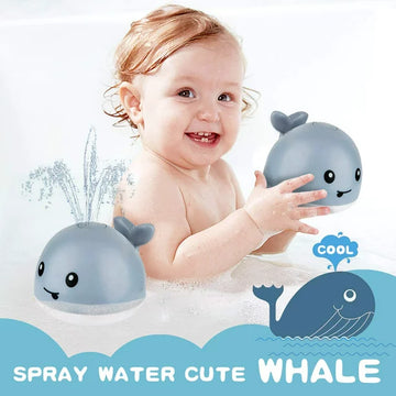 Whale Sprinkle Fun: Bath Toy for Kids (2 Variants)