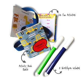 Activity Book Rakhi - Car (PREPAID ONLY)