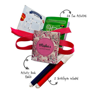 Activity Book Rakhi - Unicorn (PREPAID ONLY)