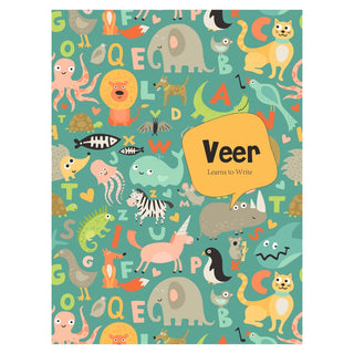 Personalized Writing Practice Book - Animal World (PREPAID ONLY)