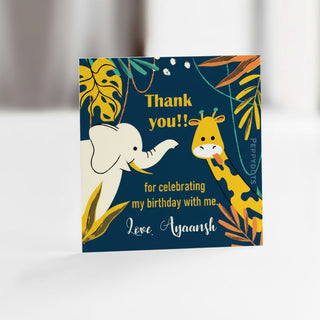 Thank you Labels - Animal Fun (24pcs) (PREPAID ONLY)