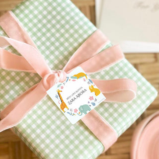 Gift Tag - Animal Wreath (48 pcs) (PREPAID ONLY)