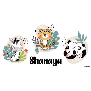Personalised Water bottle - Animals (PREPAID ONLY)
