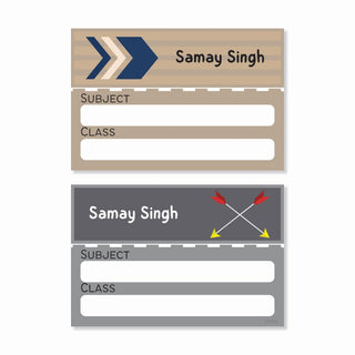 Personalised Book Labels - Arrow Magic (PREPAID ORDER)