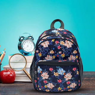 Cute Mermaid & Flower Prints Backpack for Kids