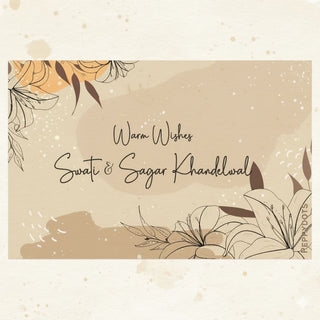 Gift tag - Autumn Fall (72 pcs) (PREPAID ONLY) (Dispatch in 5-6 Days)