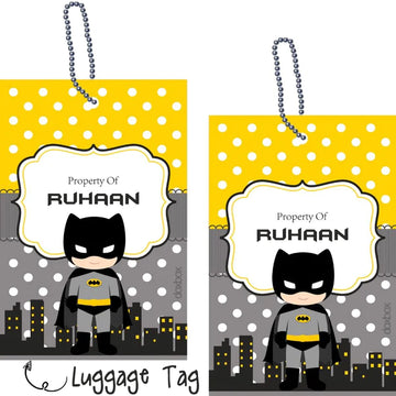 Luggage Tags - Batman - Pack of 2 Tags - PREPAID ONLY