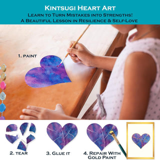 BeYouTiful Me Art & Craft Kit, Scratch Art & Journal Kit