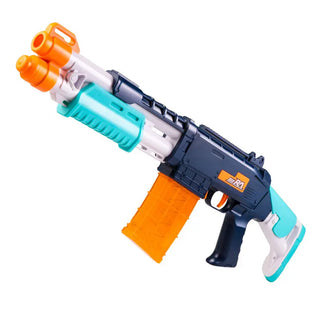 Blast Shoot Foam Dart Gun Toy Set with Target Board and 24 Soft Darts for Kids