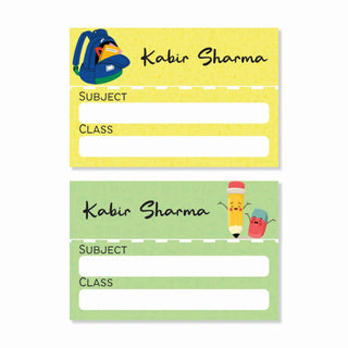 Personalised Book Labels - Bookworm Club (PREPAID ORDER)