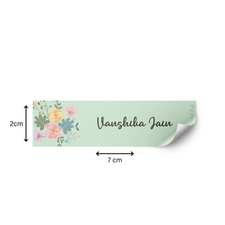 Waterproof Labels - BOUQUET - Pack of 88 labels - PREPAID ONLY