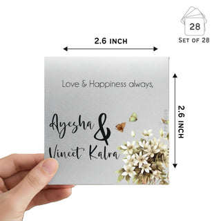 Silver Gift Tag - Bouquet (PREPAID)