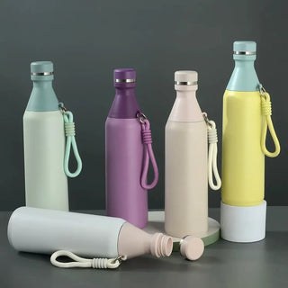 Personalized Pastel Color Stainless Steel Vacuum Insulated Water Bottle 500ml