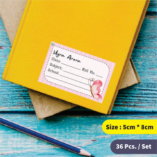 Personalized School Book Labels - Butterfly Bliss (PREPAID ORDER)