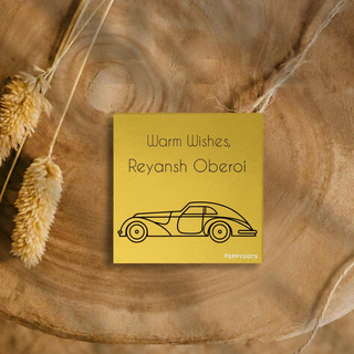 Golden Gift Tag - Car (PREPAID)