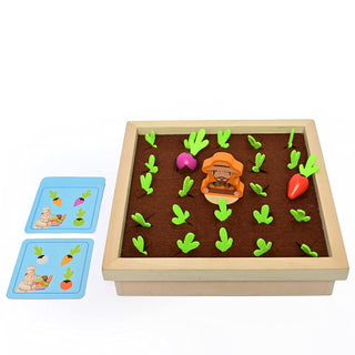 Cots and Cuddles Wooden Harvest Memory Game
