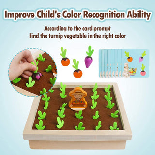 Cots and Cuddles Wooden Harvest Memory Game