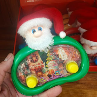 Christmas Theme Santa Face Ring Toss Water game for Kids (Random Print)