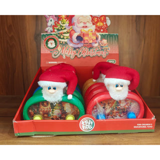 Christmas Theme Santa Face Ring Toss Water game for Kids (Random Print)