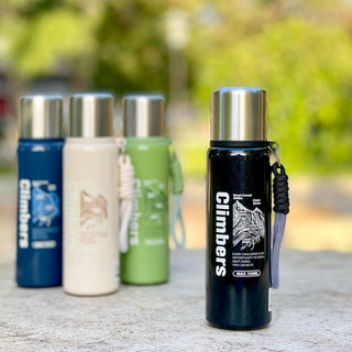 Climbers 730ML Double Wall Stainless Steel Flask with Cup