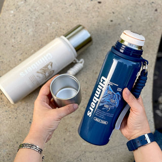 Climbers 730ML Double Wall Stainless Steel Flask with Cup