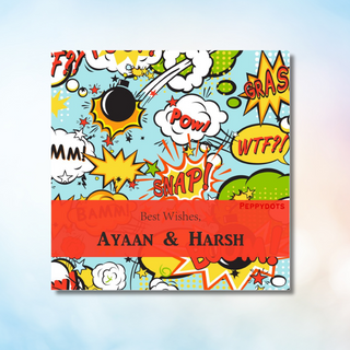 Gift Tag - Comic (48 pcs) (PREPAID ONLY)