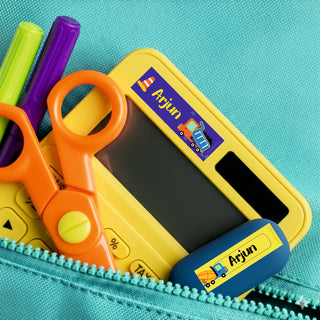 Waterproof Labels - CONSTRUCTION VEHICLES - PREPAID ONLY