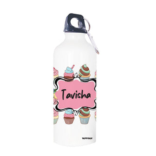 Personalised Water bottle - Cupcake (PREPAID ONLY)