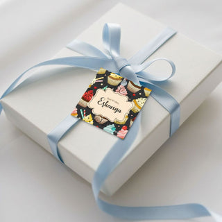 Gift Tag - Cupcake (48 pcs) (PREPAID ONLY)