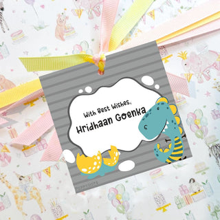 Gift Tag - Cute Dino (48 pcs) (PREPAID ONLY) (Dispatch in 5-6 Days)