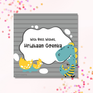 Gift Tag - Cute Dino (48 pcs) (PREPAID ONLY) (Dispatch in 5-6 Days)