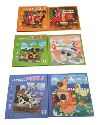 Preschool Learning Magnetic Jigsaw Puzzles  (Random Theme)