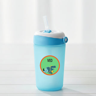 Round Waterproof Labels - Dino Colours (77 Pcs) (PREPAID ONLY)