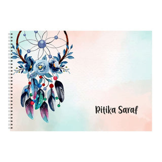 Personalised Sketchbook - Dreamcatcher (PREPAID)