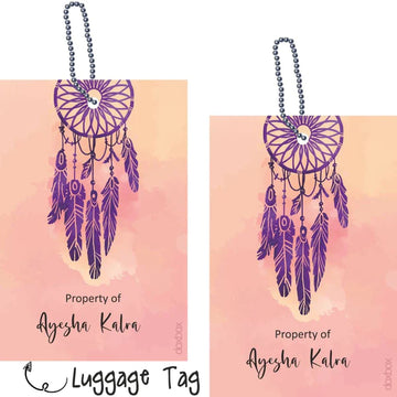 Luggage Tags -  Dreamcatcher Elder - Pack of 2 Tags - PREPAID ONLY