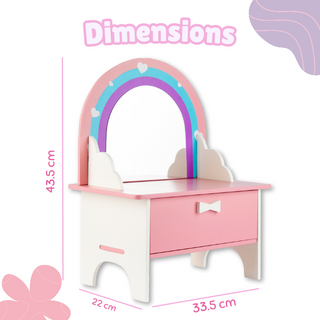 Pretend Play Dressing Table for Kids