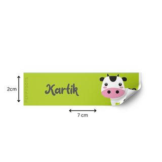 Waterproof Labels - FARM ANIMALS - Pack of 88 labels - PREPAID ONLY