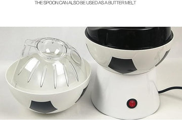 Football-Shaped Popcorn Machine for Home Entertainment