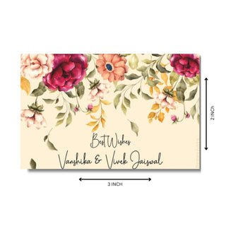 Gift Tag - Freesia (72 pcs) (PREPAID ONLY)