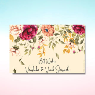 Gift Tag - Freesia (72 pcs) (PREPAID ONLY)