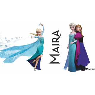 Personalised Water bottle - Frozen (PREPAID ONLY)